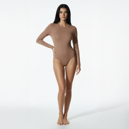 Sculpting Crew Neck Bodysuit