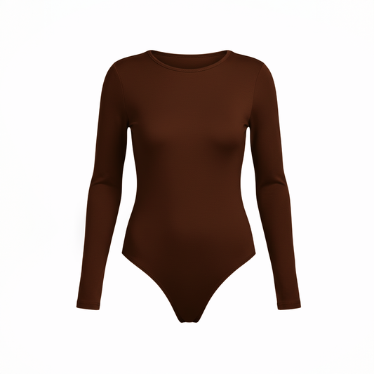 Sculpting Crew Neck Bodysuit.