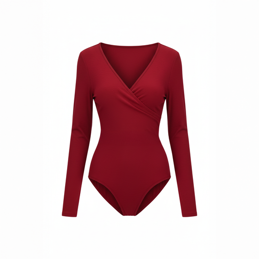 Cotton Wrap Bodysuit