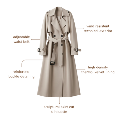 Belted Trench Coat