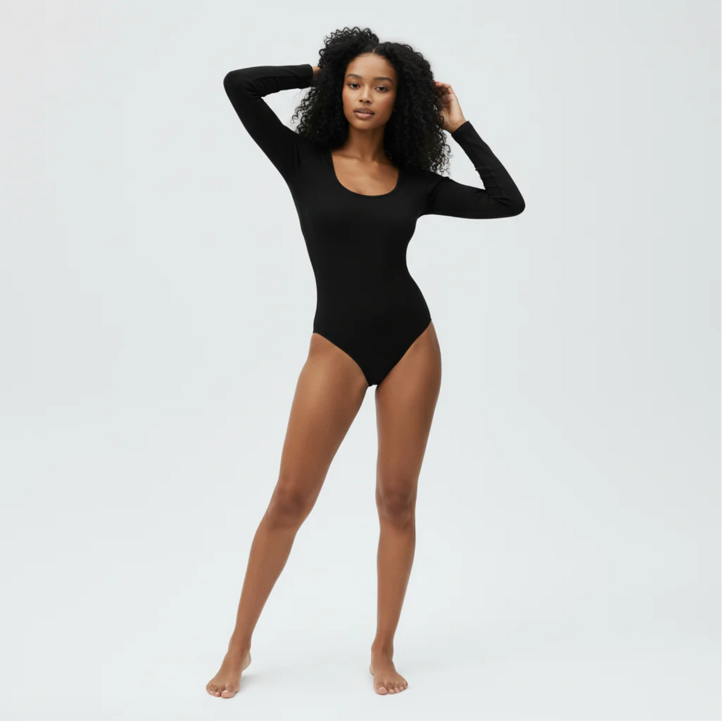 Sculpting Crew Neck Bodysuit