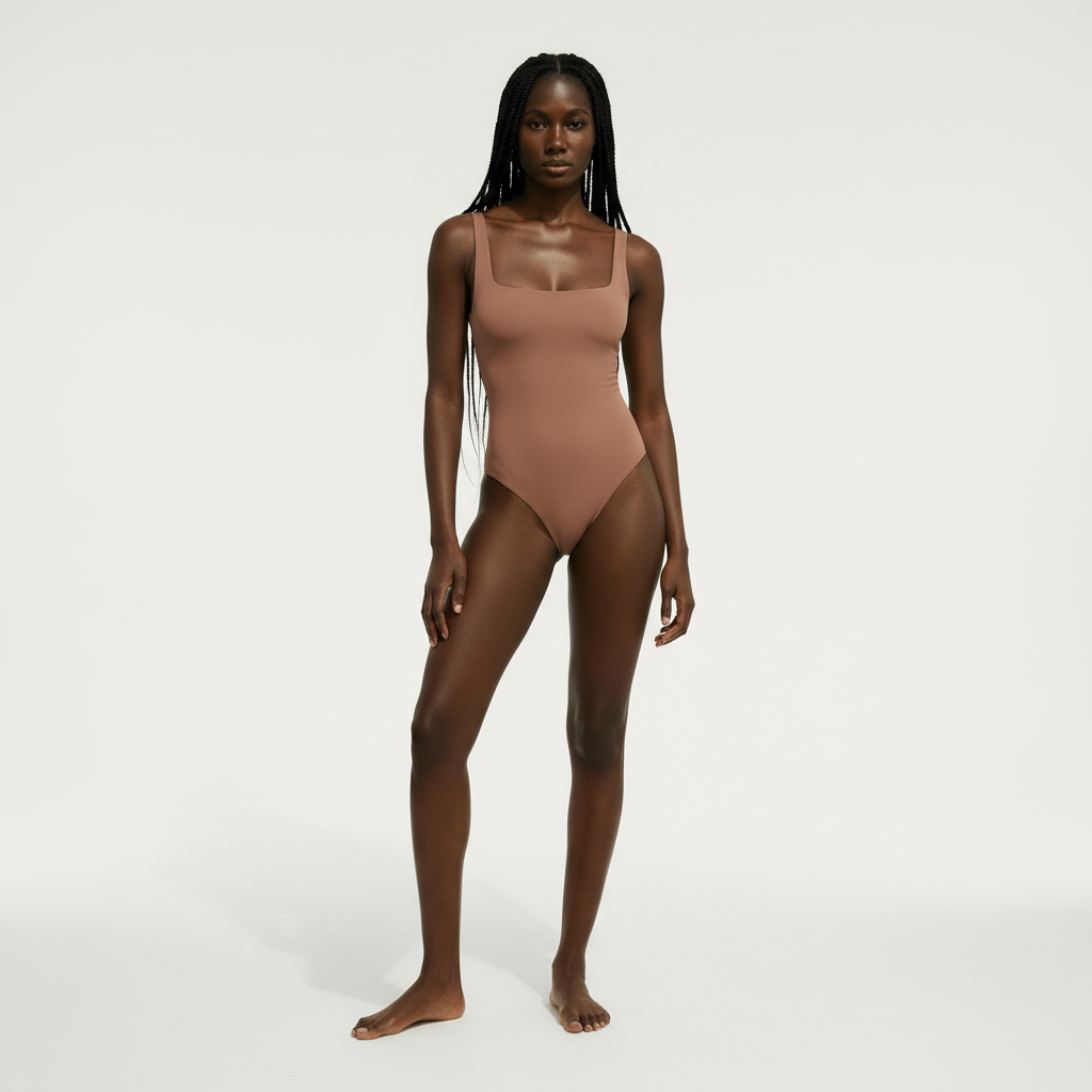 Sculpting Square Neck Bodysuit
