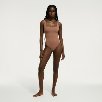 Sculpting Square Neck Bodysuit