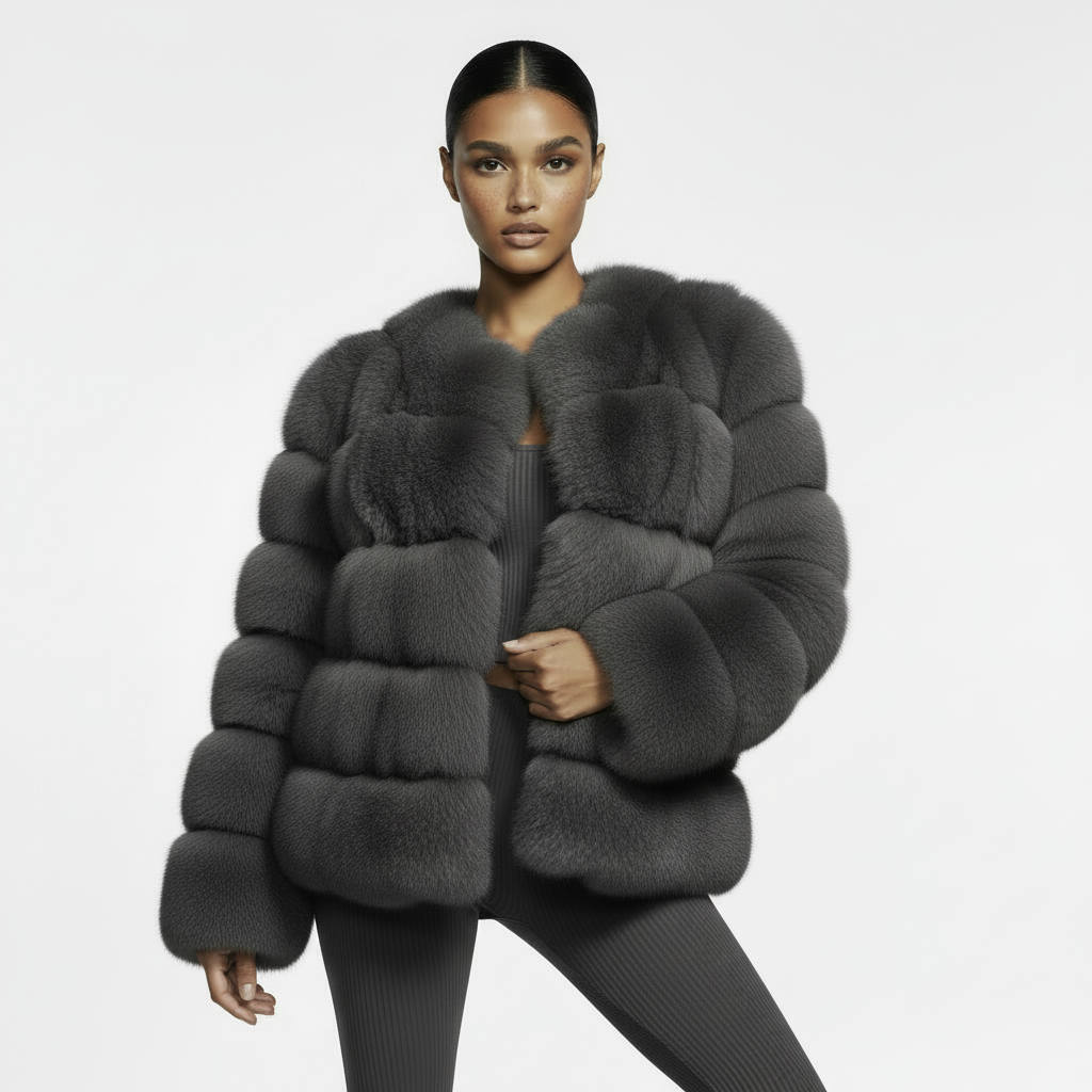 Faux Fur Mink coat